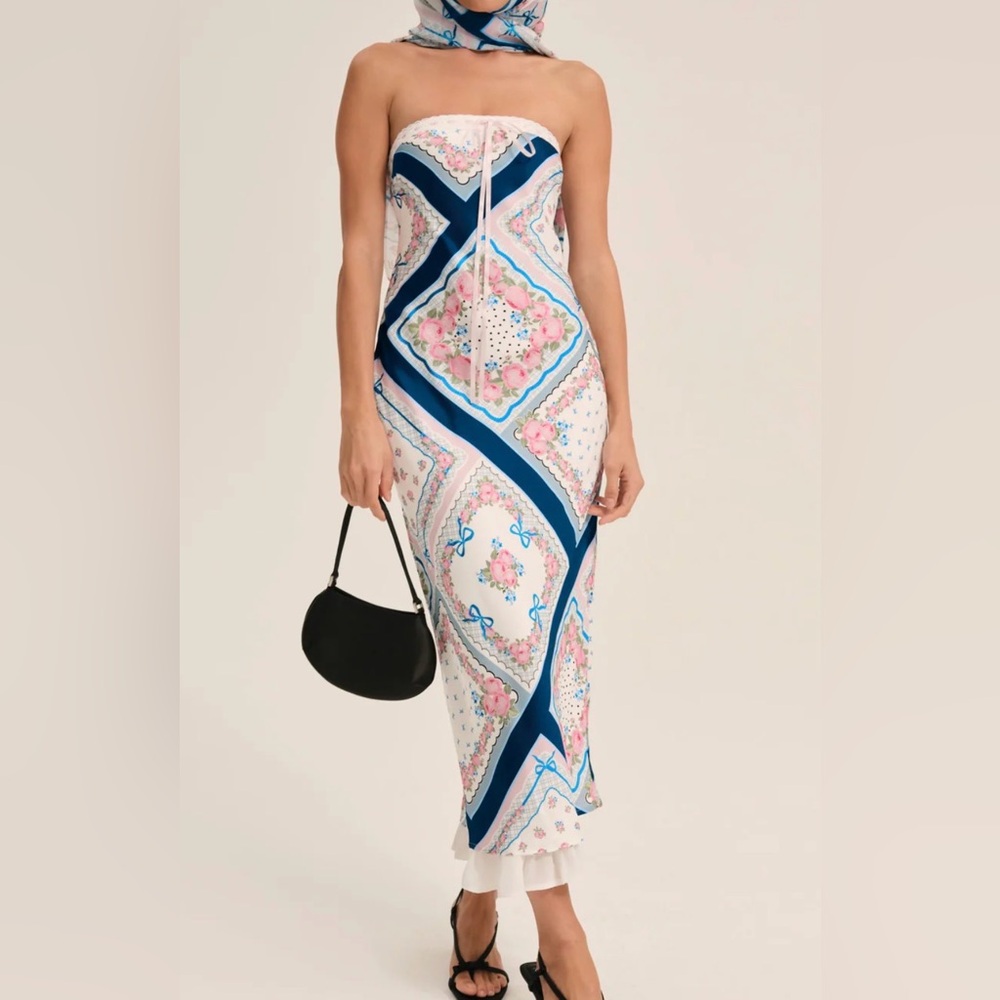 For Love & Lemons Daisy Mae Midi Dress